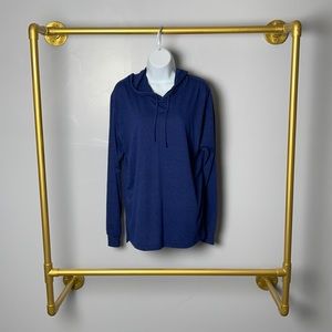 New American Apparel Hoodie Long Sleeve Shirt